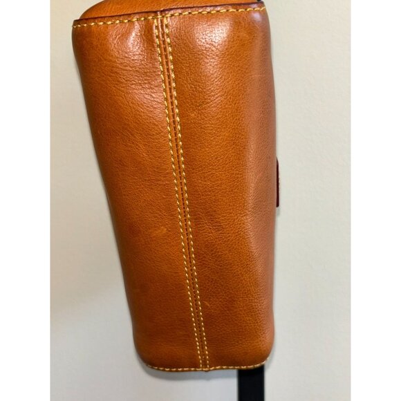 Dooney & Bourke Tan Leather Crossbody Bag - Picture 12 of 16